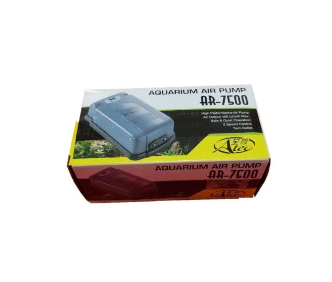 پمپ هوا دوخروجی آکواریوم مدل AR_7500