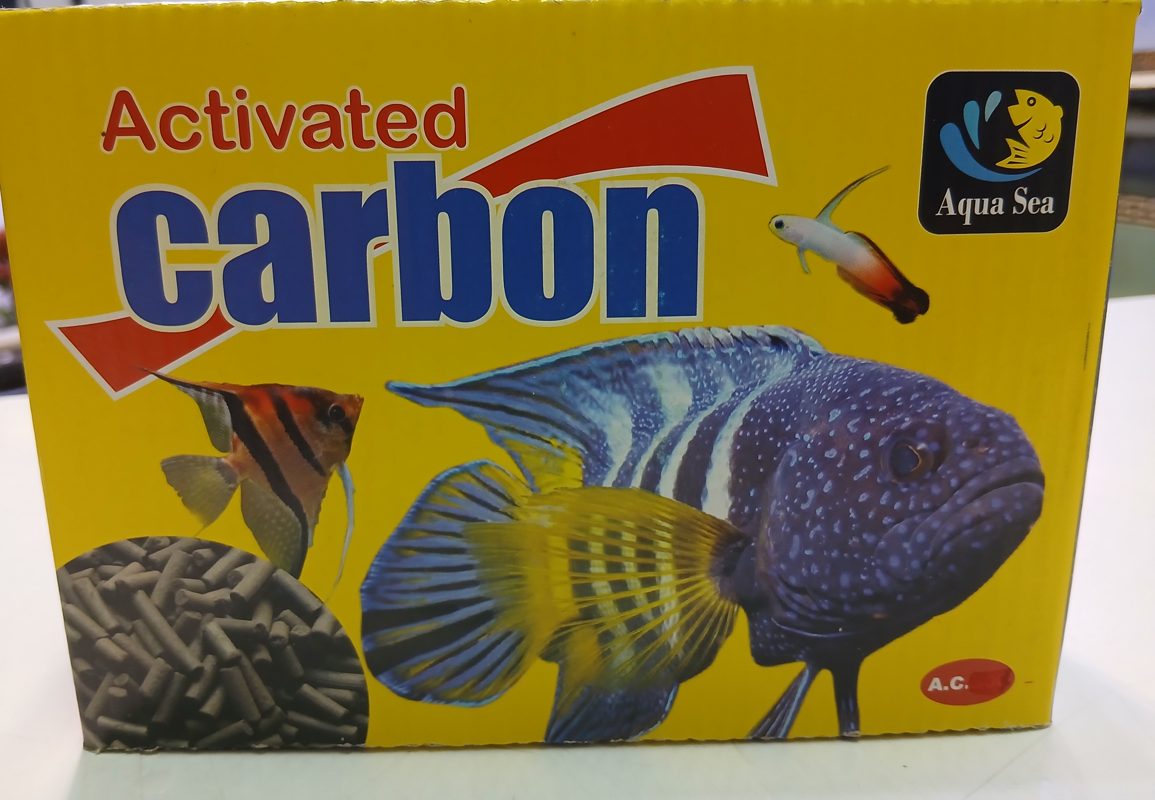 ذغال اکتیو آکواریوم ۵۰۰ گرمی A.C  _۵۰۰